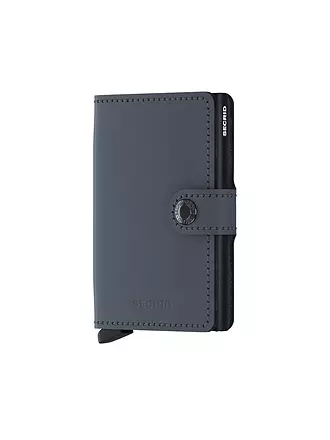 SECRID | Geldbörse - Miniwallet MATTE Mini black fuchsia | dunkelblau